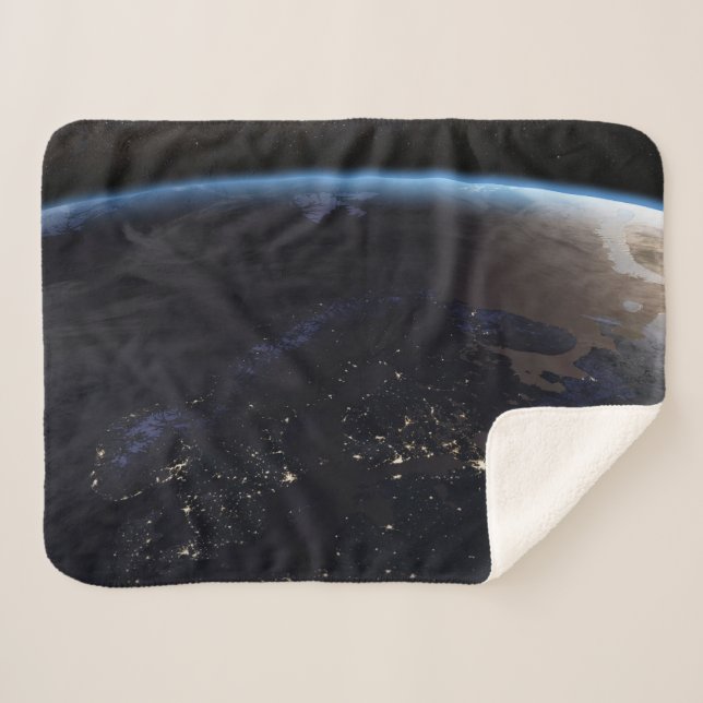 Nachtzeit in Nordeuropa Sherpadecke (Vorderseite (Horizontal))