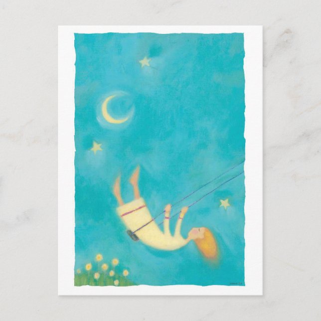 Nachtzeitschwingen Postkarte (Vorderseite)