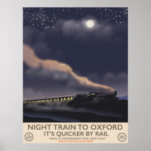 Nachtzug nach Oxford Poster