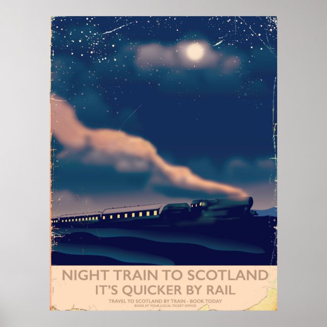 Nachtzug nach Schottland Poster (Vorne)