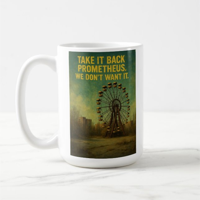 Nachwirkungen von Reaktor 4 Kaffeetasse (Links)