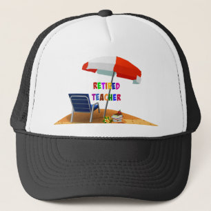 Nachwuchslehrer, Beach Scene (überarbeitet) Truckerkappe