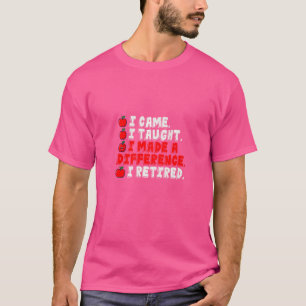 Nachwuchslehrer, den ich gelernt habe T-Shirt