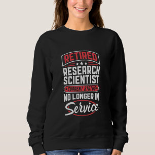 Nachwuchswissenschaftler nicht mehr im Dienst Sweatshirt