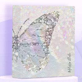 nacke Schmetterling Imitate Glitzer Mini-Bindemitt