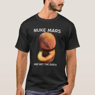Nacken Mars und nicht die Erde für Astronomen Red T-Shirt