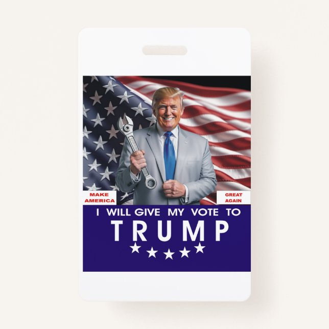 Nackenbandkarte Ausweis (Vorderseite)