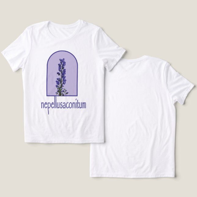 Nackenbarsch Tri-Blend Shirt (Design Vorderseite & Rückseite)