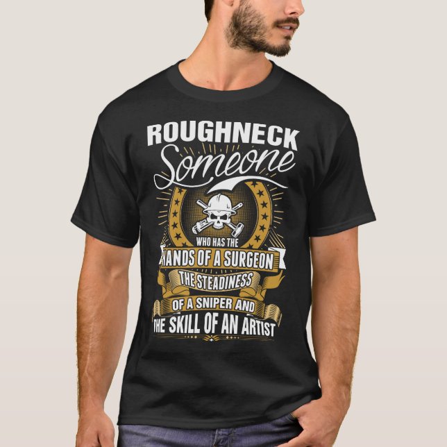 Nackenkompetenz eines künstlerischen Hemdes T-Shirt (Vorderseite)