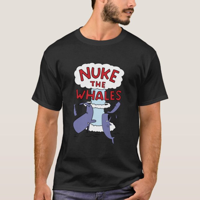 Nackt die Wale T-Shirt (Vorderseite)