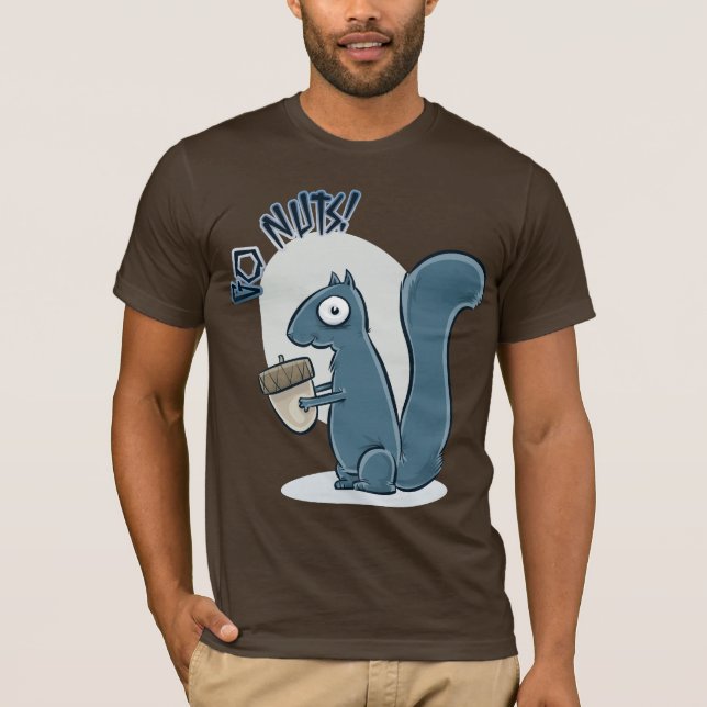 Nackt! Eichhörnchen-T - Shirt (Vorderseite)
