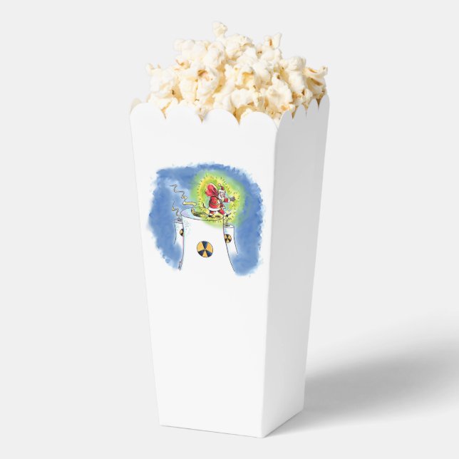 Nackte Santa Popcorn-Boxen Geschenkschachtel (Geplatzt)