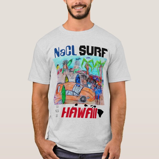 NaCL HAWAII SURF T-Shirt (Vorderseite)