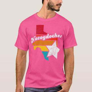 Nacogdoches Texas Vintage abgenutzt Souvenir 2 T-Shirt