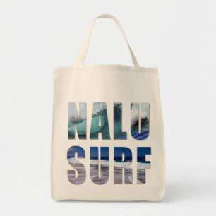 Nacu-Surf Tropical Waves Beach Bag Tragetasche