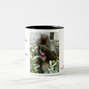 Nada-Affe #107 Zweifarbige Tasse