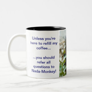 Nada-Affe #166 Zweifarbige Tasse