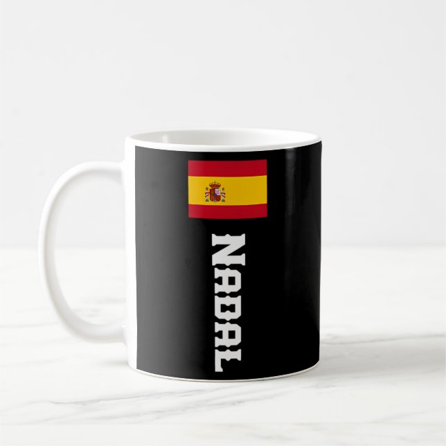 Nadal Nachname Spanien für Kaffeetasse (Links)