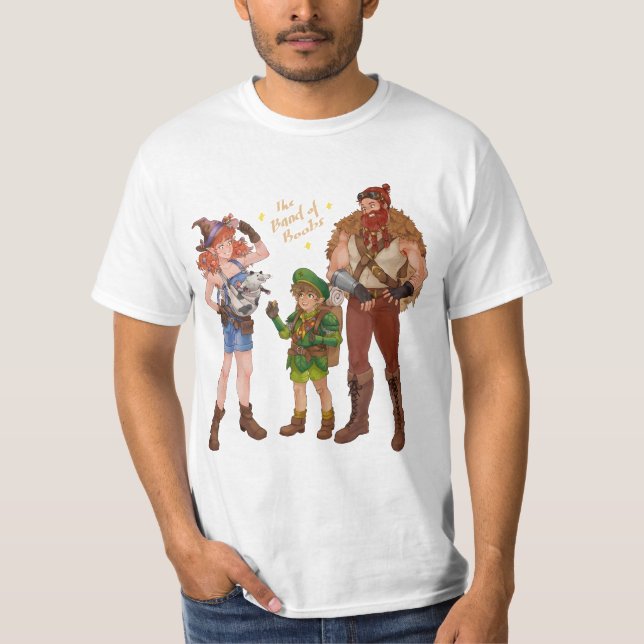 " Naddpod fanart D&D dungeons and dragons" T-Shirt (Vorderseite)