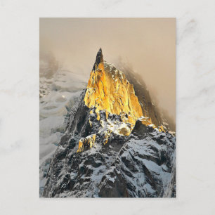 Nadel der Zwei Adler Sonnenaufgang, Chamonix Postkarte