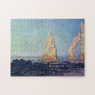 Nadel Etretat Niedrig Tide Monet Frische Pasta mac Puzzle