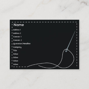 Nadel - mollig visitenkarte