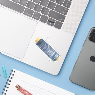 Nadel und Faden Aufkleber