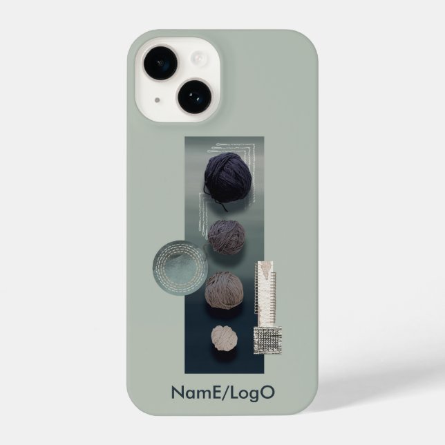 Nadelarbeit_1_Herz Stich iPhone-Gehäuse iPhone Hülle (Rückseite)