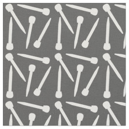 Nadelbäume Weiß Stoff