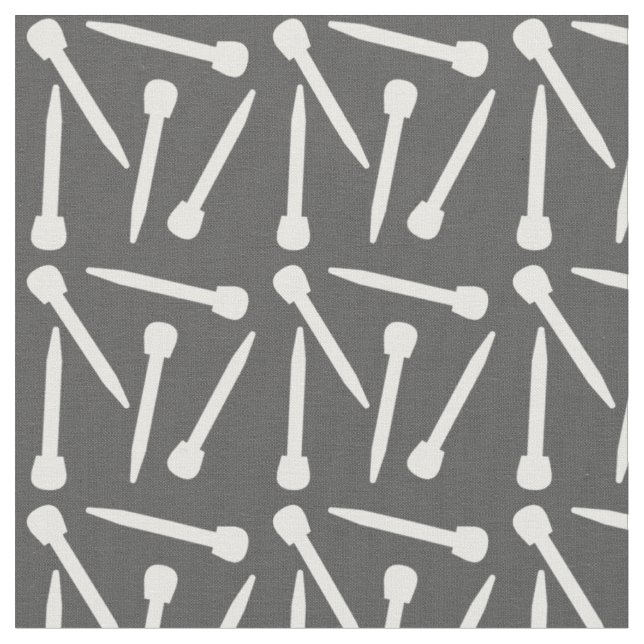 Nadelbäume Weiß Stoff (Nahaufnahme)