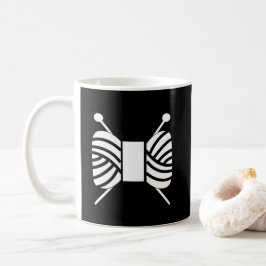 Nadeln Knittern Yarn Skein Crafts Tasse
