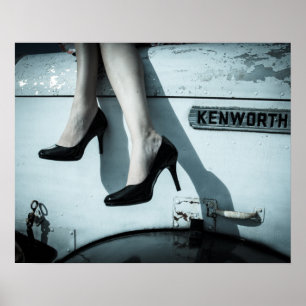 Nadelnase und Stilettos Poster