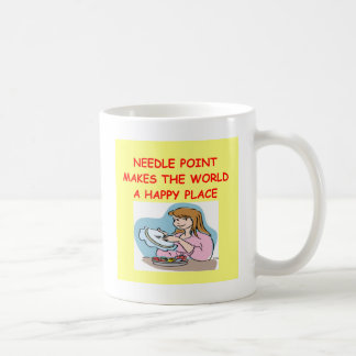 Nadelpunkt Tasse