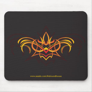 Nadelstreifen Fireflower mousepad