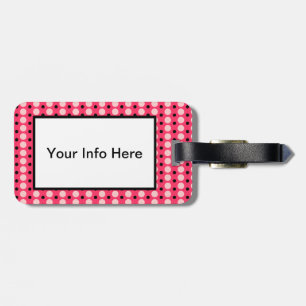 Nadelstreifen Gepäckanhänger