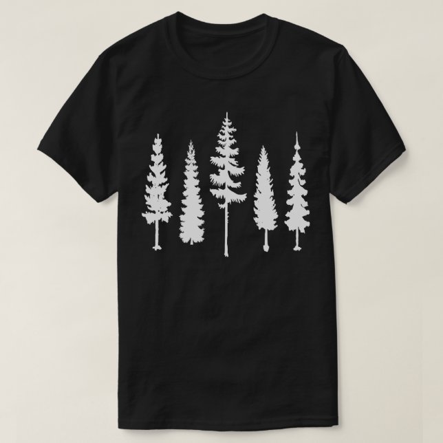 Nadelwald T-Shirt (Design vorne)