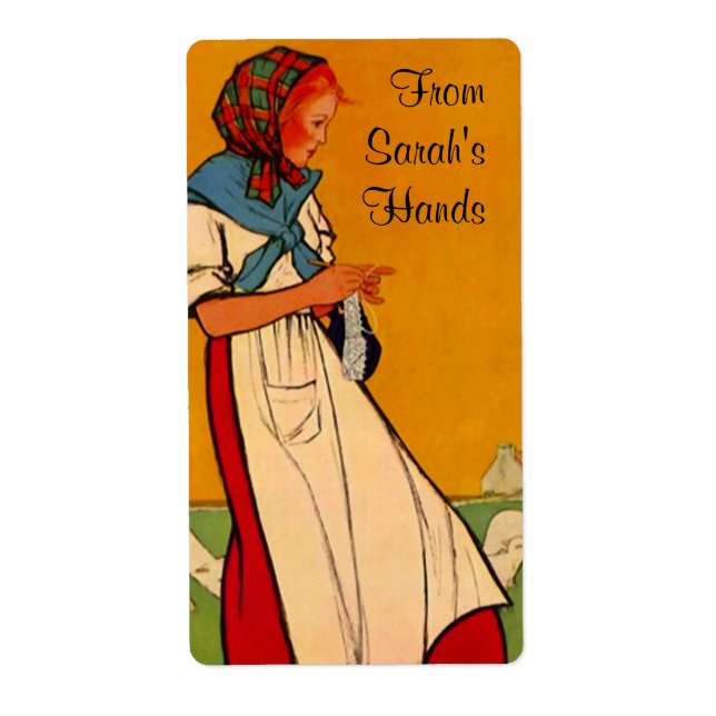 Nadelwork Knetketten Kichen Tätigende Geschenketik (Vorne)