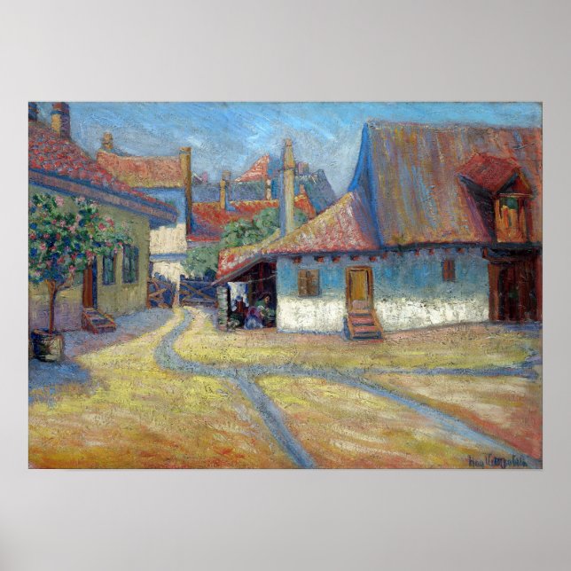 Nadežda Petrović Belgrade Suburb Poster (Vorne)