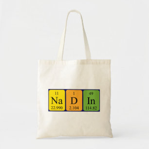 Nadin Periodenname Totbeutel Tragetasche