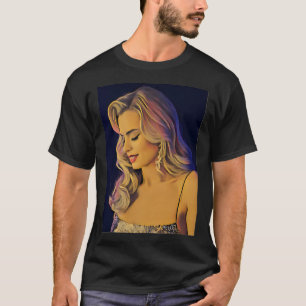 Nadiya Bychkova Seitenporträt T-Shirt