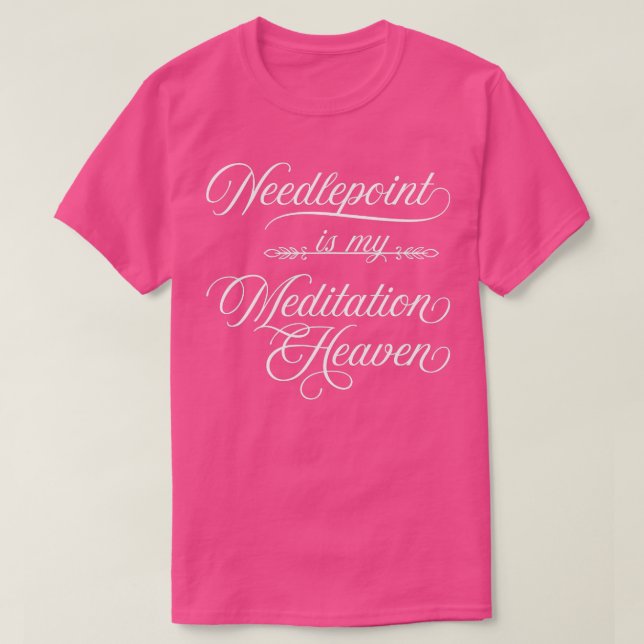 Nadlepoint ist mein Medizin-Heaven Yarn Habit T-Shirt (Design vorne)