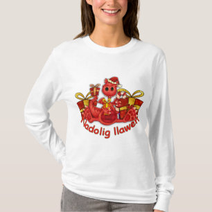 Nadolig Llawen Waliser Drache-WeihnachtsT - Shirt