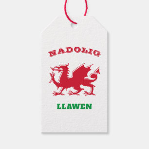 Nadolig Llawen Welsh Frohe Weihnachten Simple Celt Geschenkanhänger