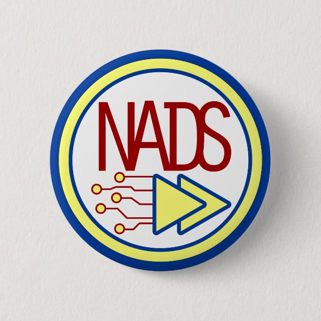 NADS Knopf Button (Vorderseite)