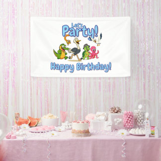 Nae Nae & Lulu Adventures Party Banner