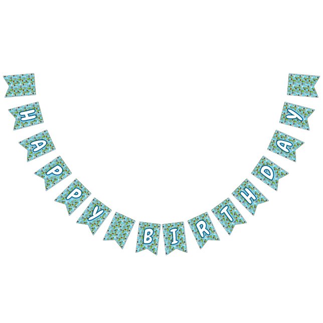 Nae Nae & Lulu BirthdayBbunting Banner (Alle)