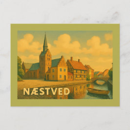 Næstved Dänemark Kirche Postkarte