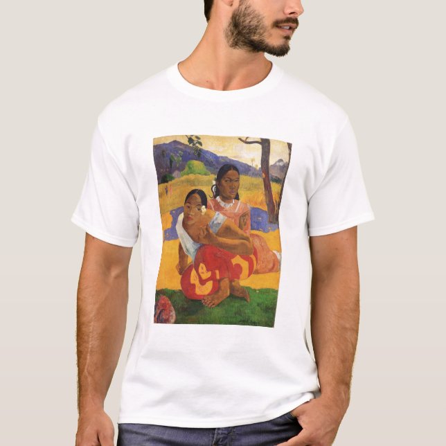 "Nafea Faa Ipoipo" - Paul Gauguin T-Shirt (Vorderseite)