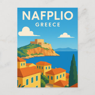 Nafplio Greece Decorative Dreamy Postkarte