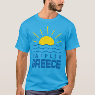 Nafplio Griechenland Sonnenschein und Meer Männer T-Shirt